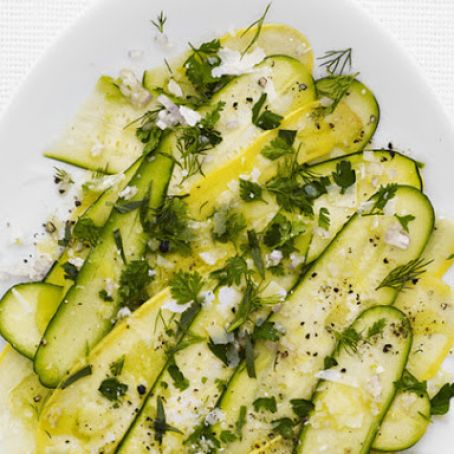Zucchini Carpaccio
