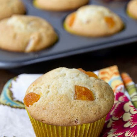 Apricot Yogurt Muffins