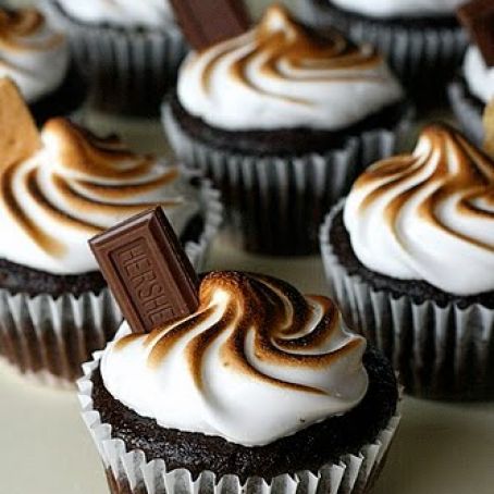 S'more Cupcakes Recipe