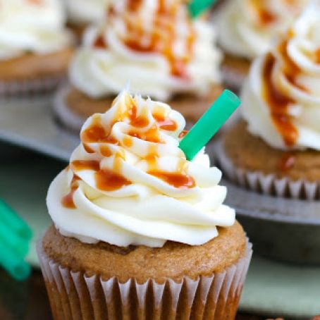 Pumpkin Spice Latte Cupcakes