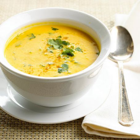 Curried Butternut Squash Soup
