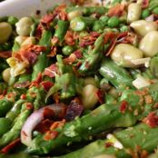 Warm Spring Vegetable Salad