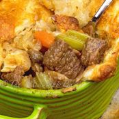 Deep Dish Meat and Veggie Pot Pie