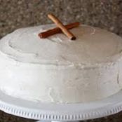 Cinnamon Cake with Cinnamon-Cream Cheese Frosting