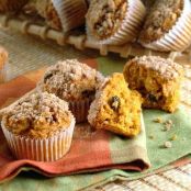 Crumble-Top Pumpkin Muffins