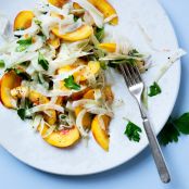 Peach-and-Fennel Slaw