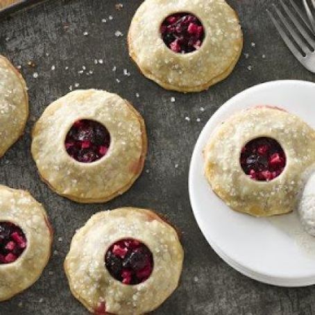 Apple Cranberry Mini Pies