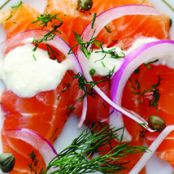 Gin Cured Salmon