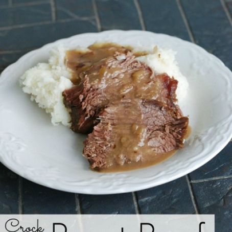 Easy Crock Pot Roast Beef