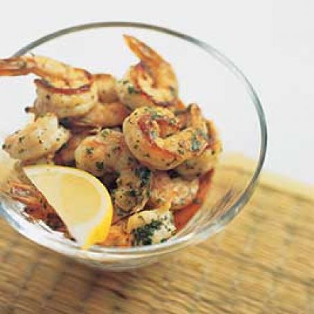 Pan-Seared Shrimp with Garlic-Lemon Butter