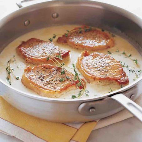 CHOPS****Milk-Braised Pork Chops