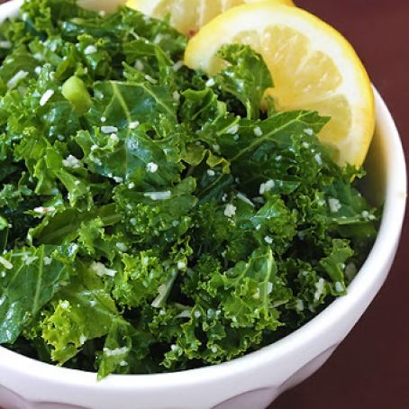 Lemon Parmesan Kale Salad