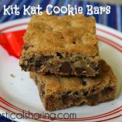 Kit Kat Cookie Bars