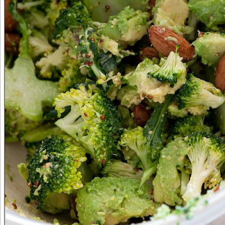 Raw Broccoli Salad