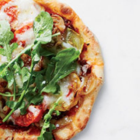 Flatbreads with Herb-Roasted Tomatoes