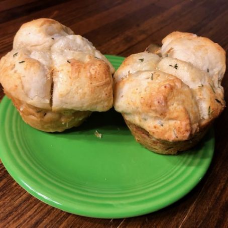Swiss-Thyme Pull Apart Rolls