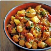 Spinach-Chickpea Stew