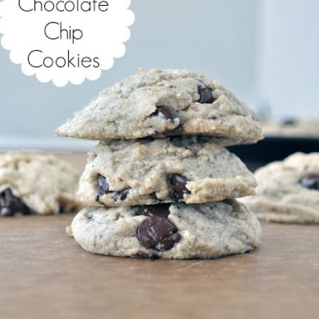 cookie - Flourless Chocolate Chip Cookies