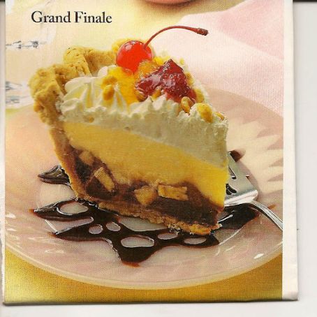 Banana Split Cream Pie