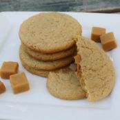Caramel Stuffed Apple Cider Cookies