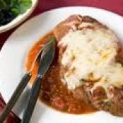 Romano Chicken With Creamy Tomato Sauce