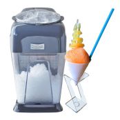 Raspberry-Thyme Spiked Snow Cone