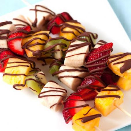 Frozen Fruit Skewers