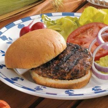 2002 Grilled Beef Burgers