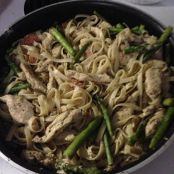 Asparagus and Chicken Pasta