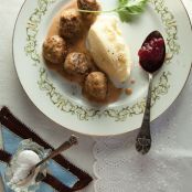 Swedish Meatballs with Mashed Potatoes  | SAVEUR