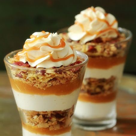 Caramel Apple Trifles