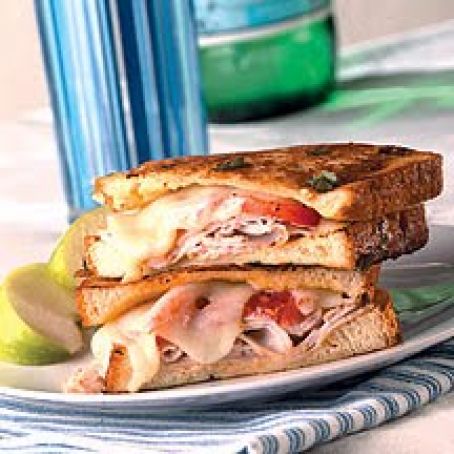 Grilled Ham and Havarti Sandwiches
