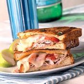 Grilled Ham and Havarti Sandwiches
