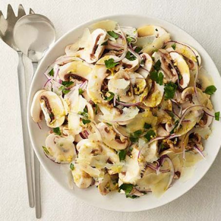 Mushroom-Pecorino Salad
