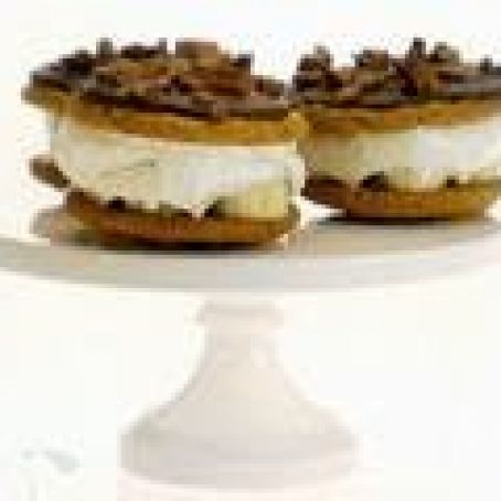 Frozen Banana Ice Cream Sandwiches
