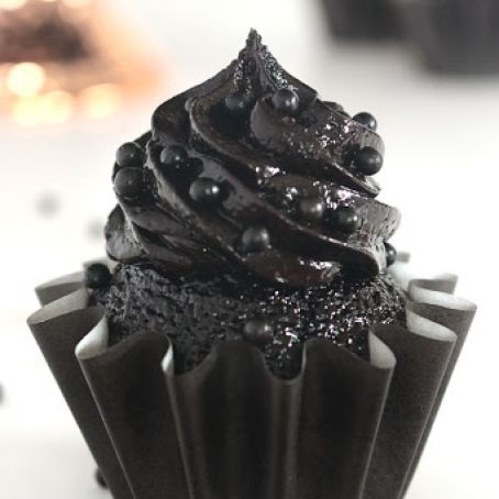Blackout Chocolate Cupcakes makes 24