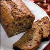 Coconut Flour Cranberry Nut Bread