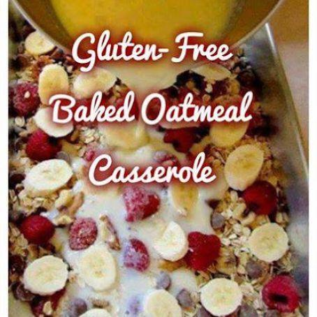 GLUTEN-FREE BAKED OATMEAL CASSEROLE
