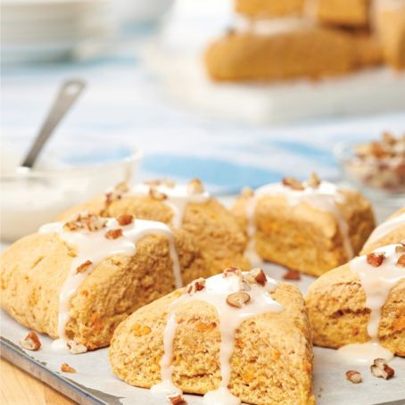 Maple Pecan Sweet Potato Scones