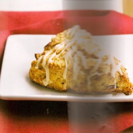 Oatmeal Scones with Maple Cream