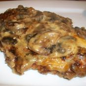 Chicken with Mushrooms and Mozzarella