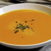 Carrot Ginger Orange Soup