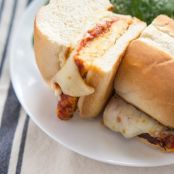 Tempeh Parmesan Sandwich