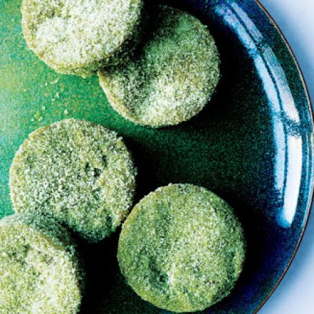 Matcha–White Chocolate Sugar Cookies