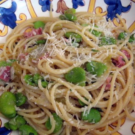 Spaghetti con le Fave