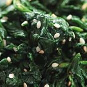 Sesame-Seasoned Spinach