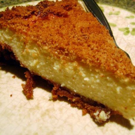 Ricotta Cheese Pie with Cream Cheese (Adapted from Richard Simmons Deal-A-Meal)