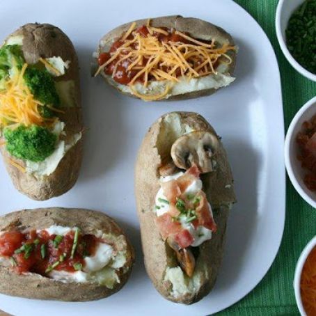 Slow Cooker Baked Potato Bar