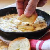 Baked Cheese with Lemon, Garlic, & Herbs