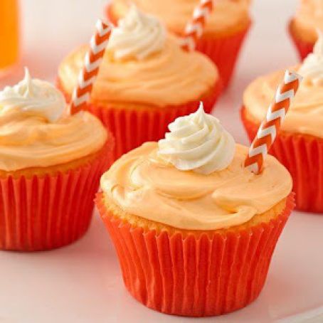 Two-Ingredient Soda Pop Cupcakes